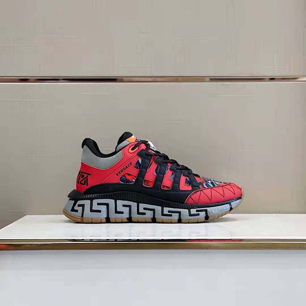 Versace Women Trigreca Coveted Sneaker Family-Red - image 4