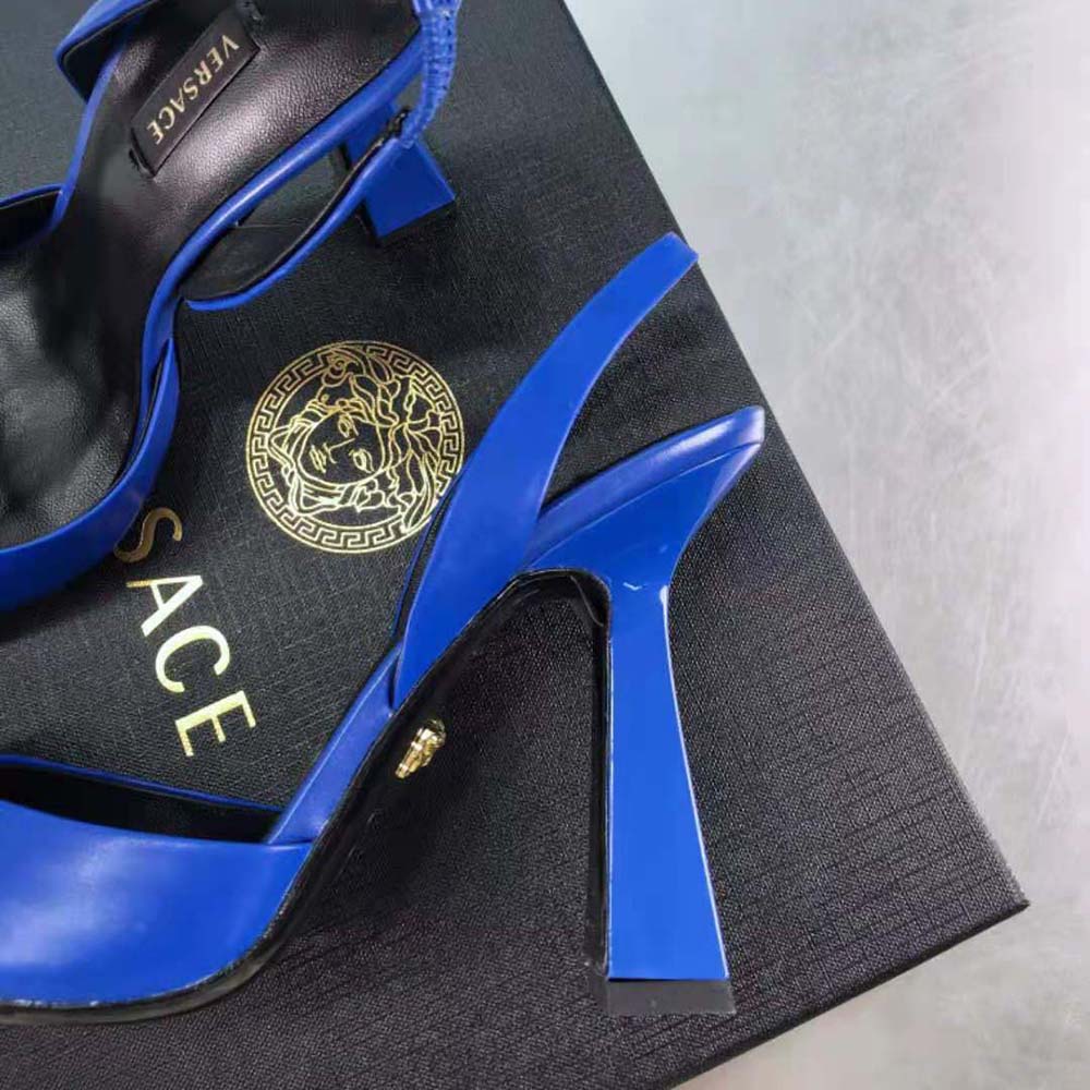 Versace Women La Medusa Sling-Back Pumps - image 9