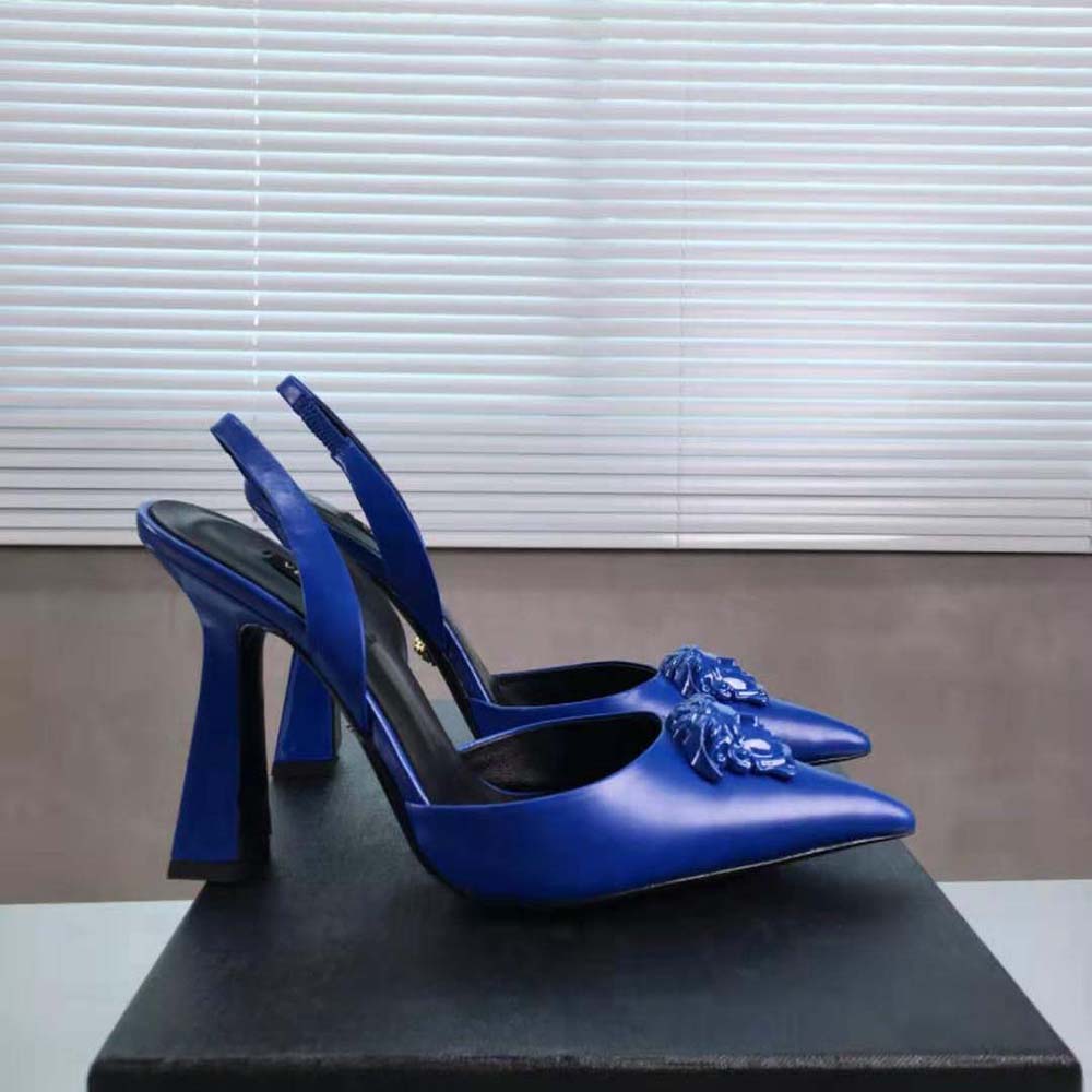 Versace Women La Medusa Sling-Back Pumps - image 4