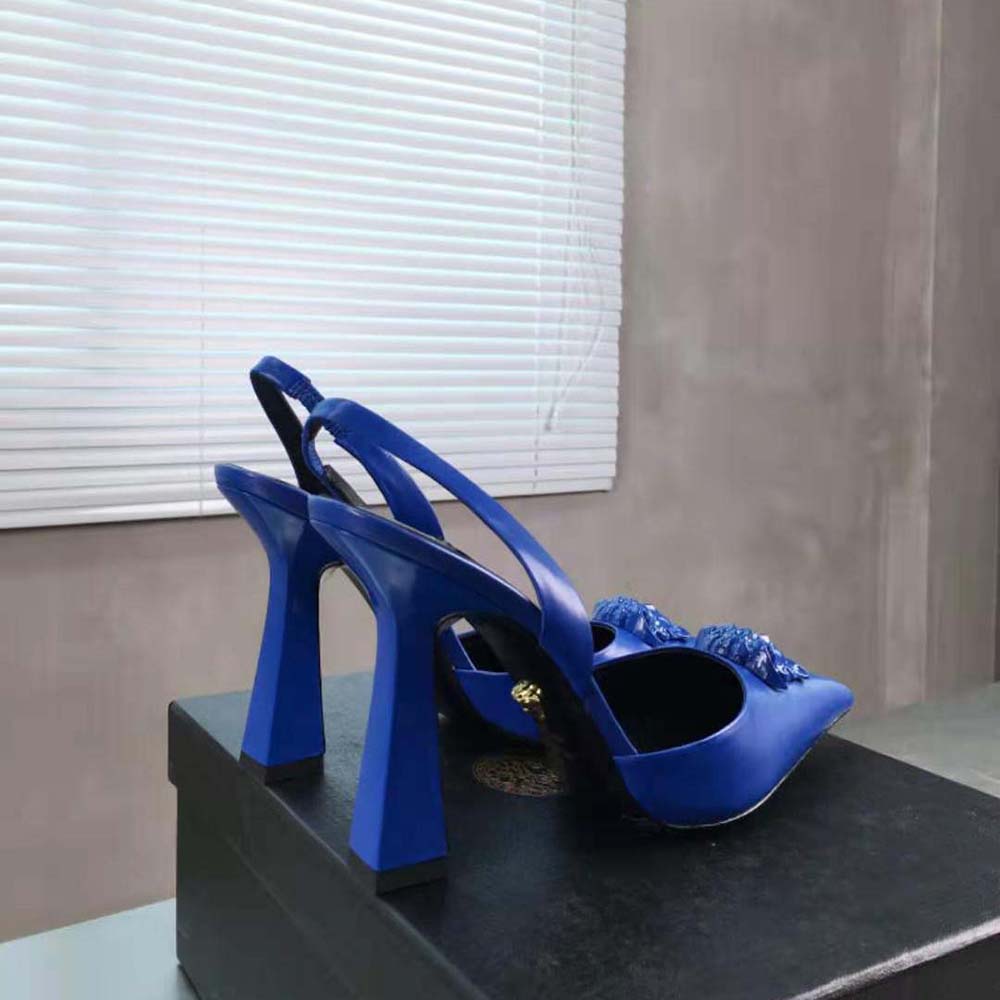 Versace Women La Medusa Sling-Back Pumps - image 5