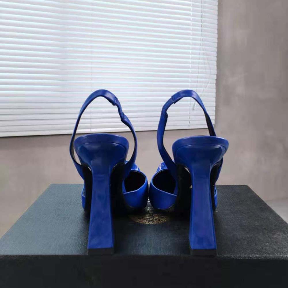 Versace Women La Medusa Sling-Back Pumps - image 7