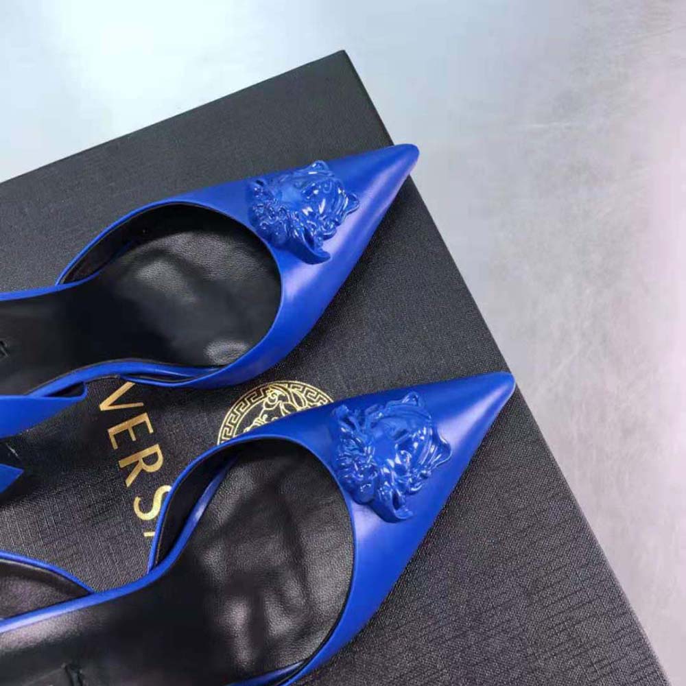 Versace Women La Medusa Sling-Back Pumps - image 10