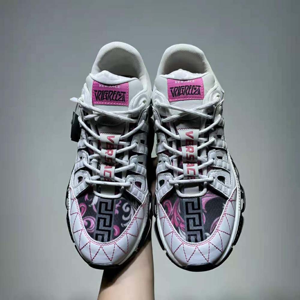 Versace Women Trigreca Sneakers-White - image 6