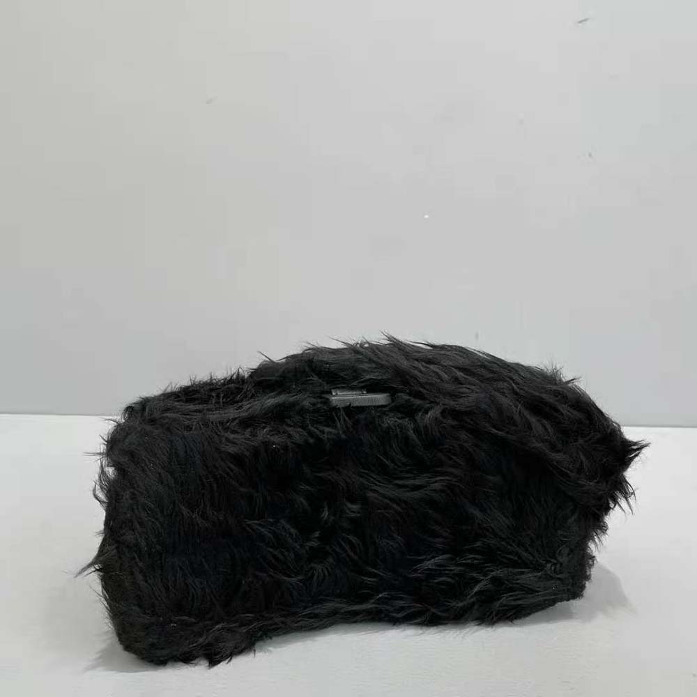 Balenciaga Women Fluffy Hourglass Top Handle Bag in Back - image 4