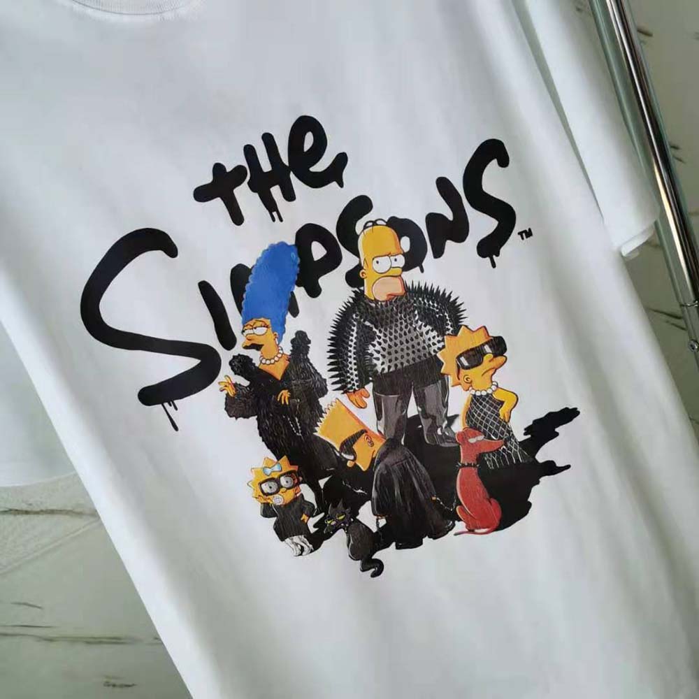 Balenciaga Men Simpsons Tm and 20th Television T-shirt Oversized in White - image 5