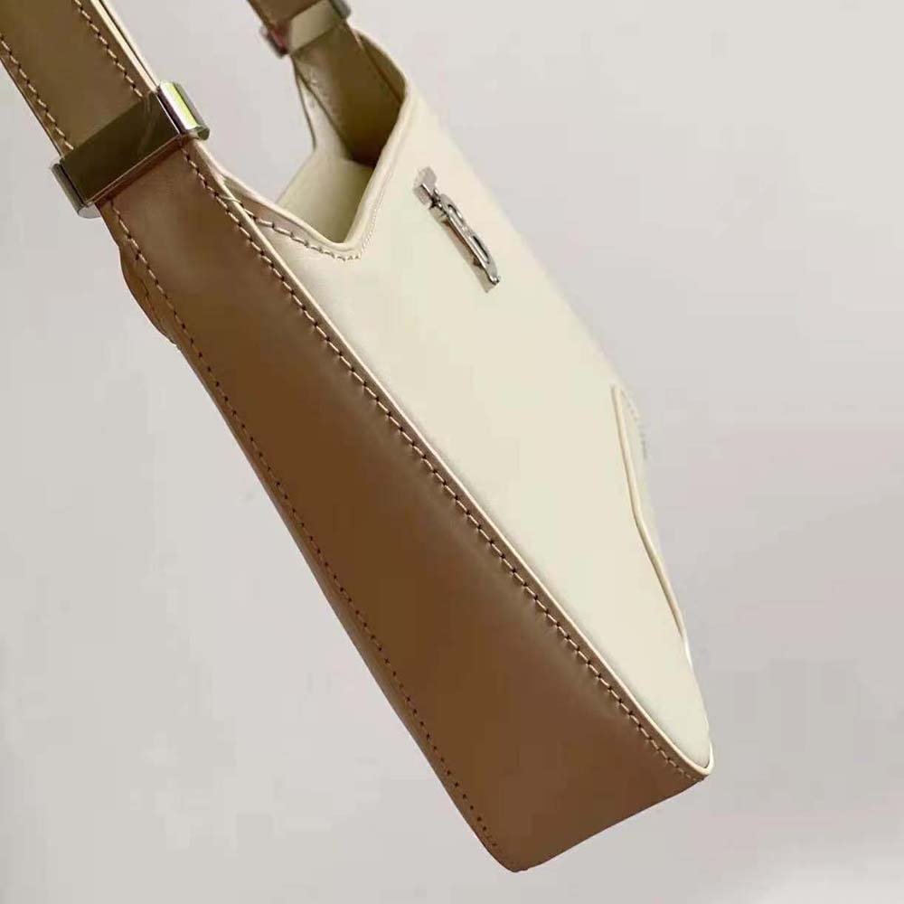 Burberry Women Leather TB Shoulder Bag-White - image 7
