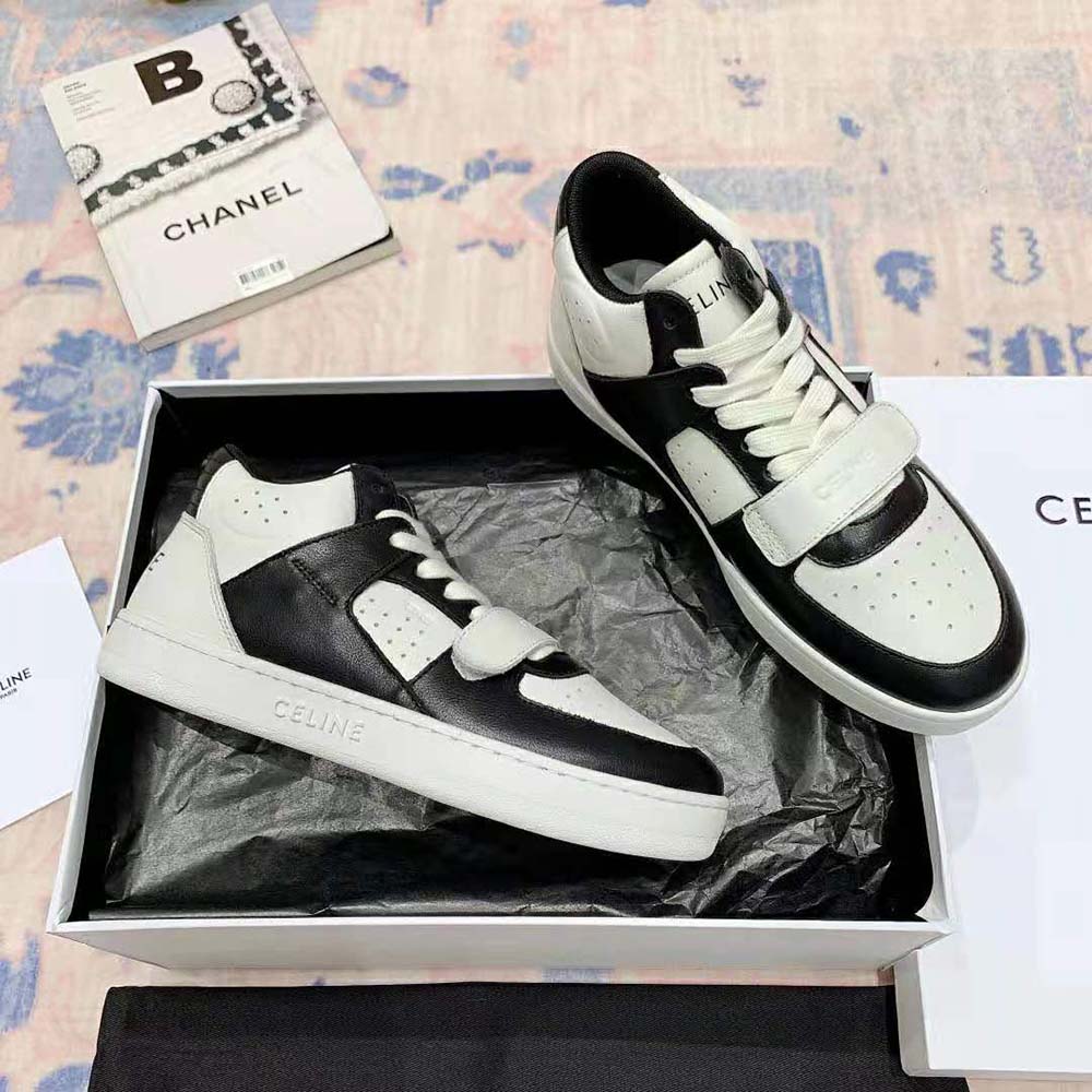 Celine Men CT-02 Mid Sneaker with Scratch in Calfskin - image 6