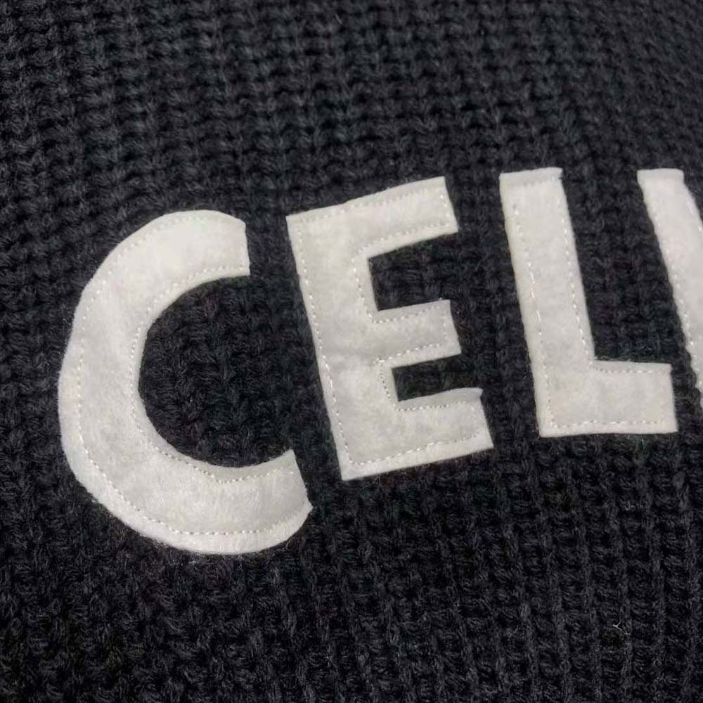 Celine Men Oversized Celine Sweater in Wool - image 7