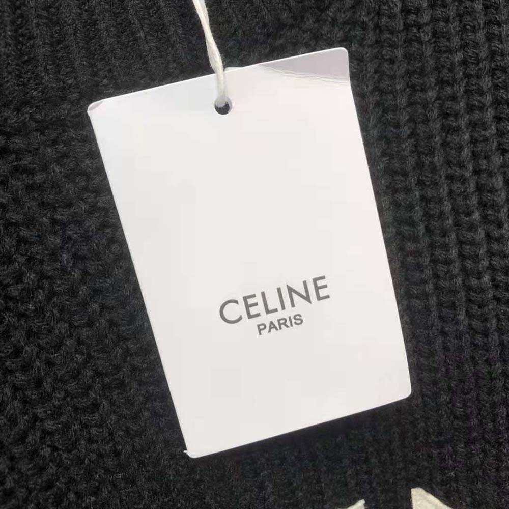 Celine Men Oversized Celine Sweater in Wool - image 10