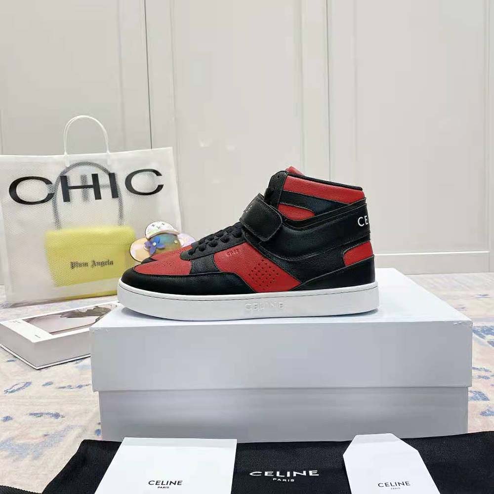 Celine Men CT-03 High Sneaker with Scratch in Calfskin-Black - image 2