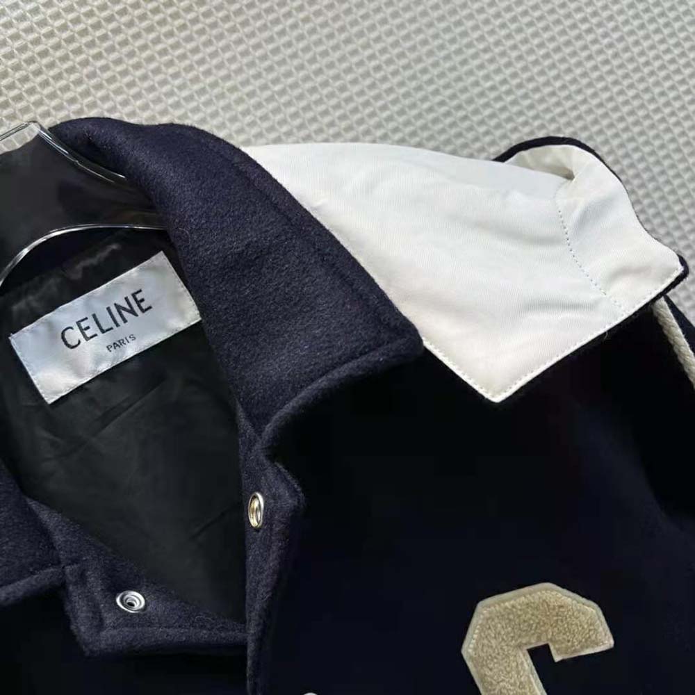 Celine Women Double-Faced Cashmere Teddy Jacket - image 7