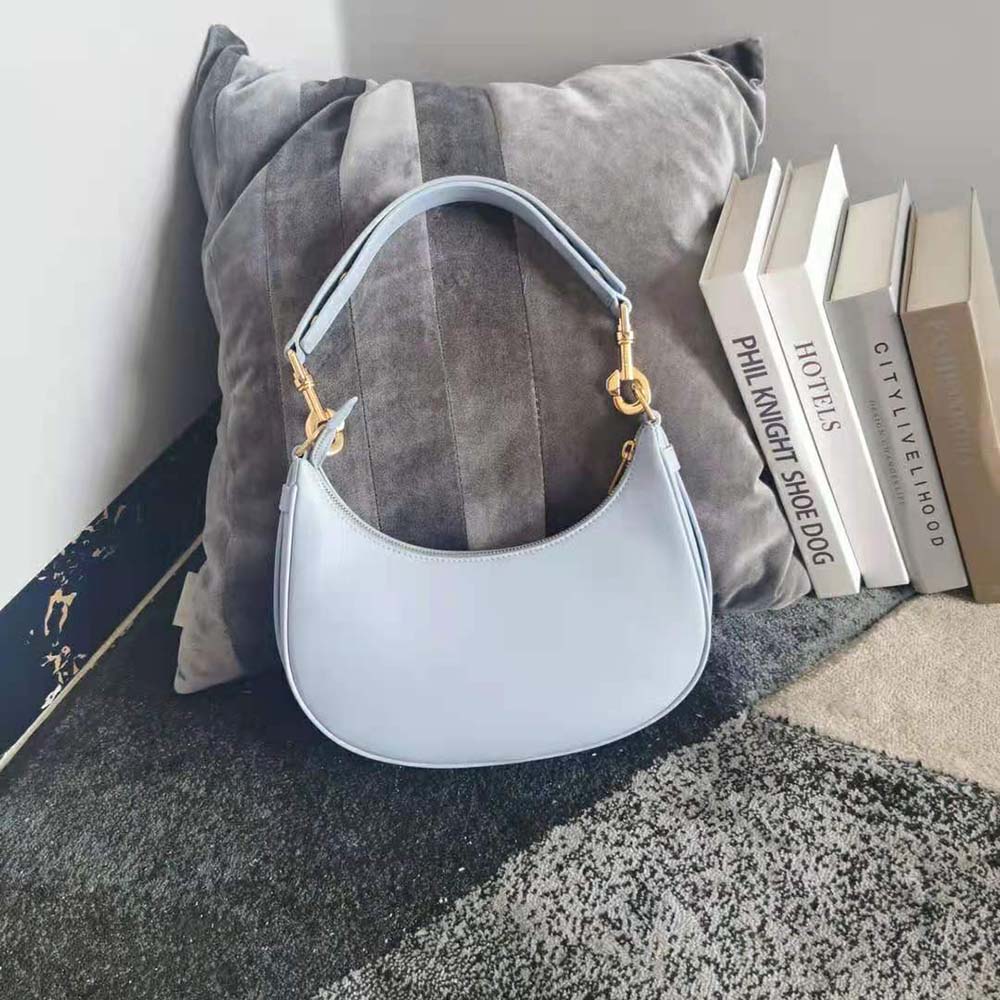 Celine Women Medium Strap Ava bag in Smooth Calfskin-Blue - image 3