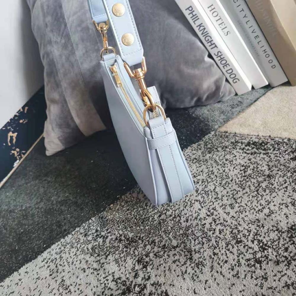 Celine Women Medium Strap Ava bag in Smooth Calfskin-Blue - image 4