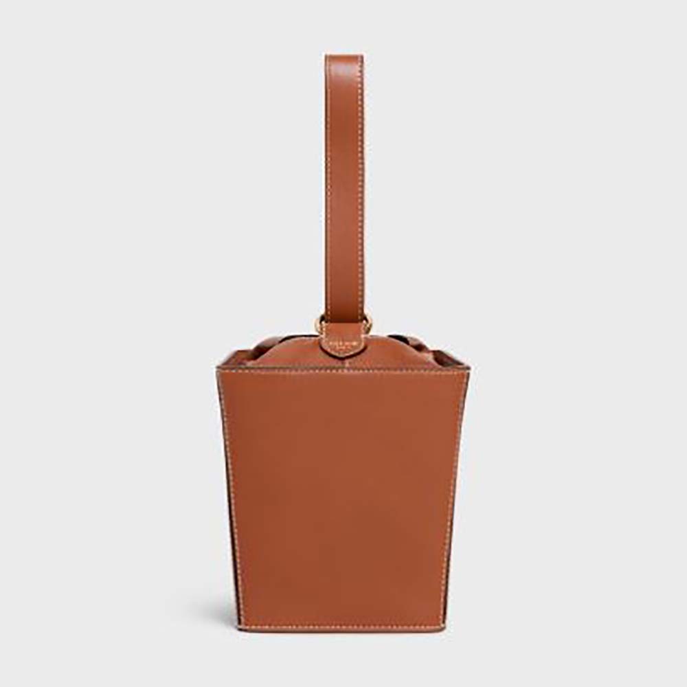 Celine Women Strap Box in Smooth Calfskin-Tan - image 1