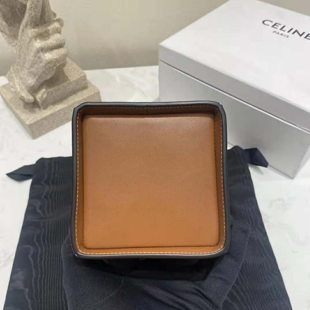Celine Women Strap Box in Smooth Calfskin-Tan - image 6