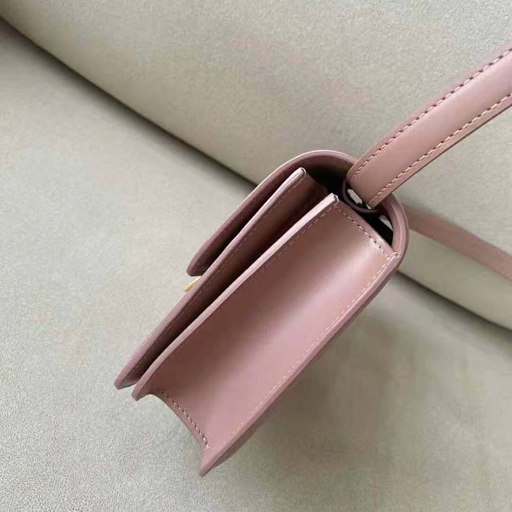 Celine Women Teen Classic Bag in Box Calfskin-Pink - image 7
