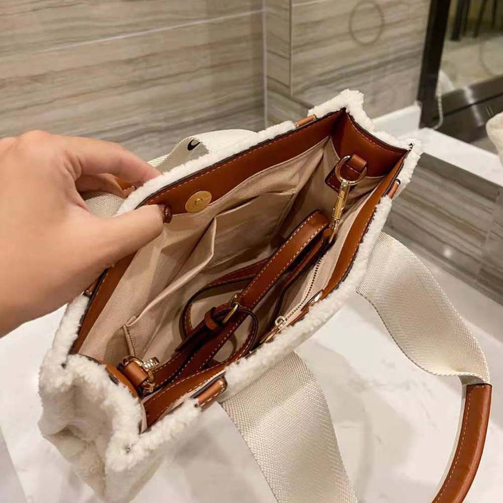 Chloe Women Small Woody Tote Bag with Strap - image 5