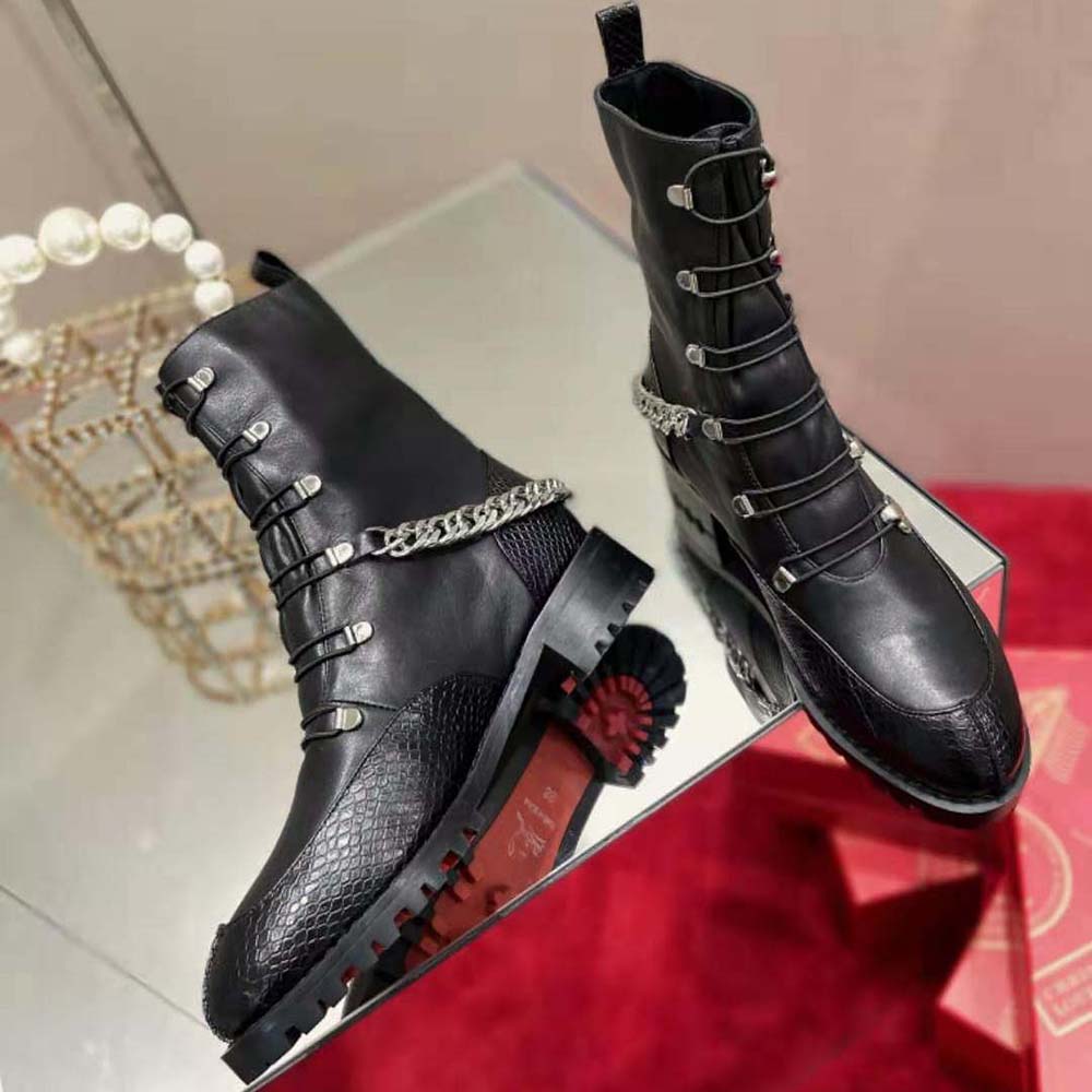 Christian Louboutin Women Horse Guarda Flat - image 4