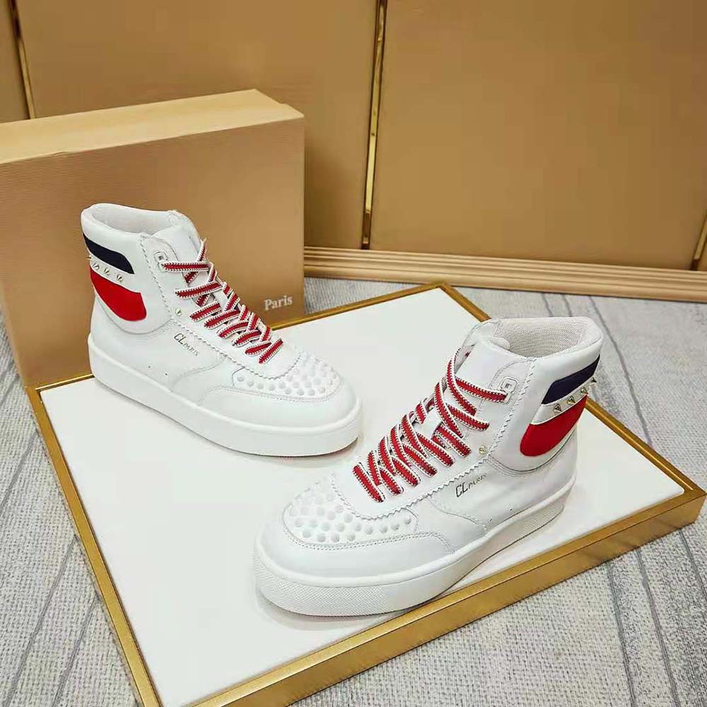 Christian Louboutin Women Top Rui Spikes Flat Tennis-inspired Sneaker - image 5