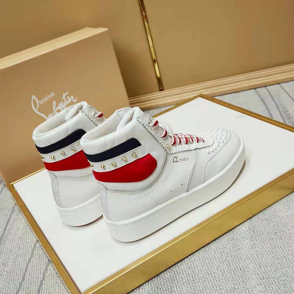 Christian Louboutin Women Top Rui Spikes Flat Tennis-inspired Sneaker - image 8