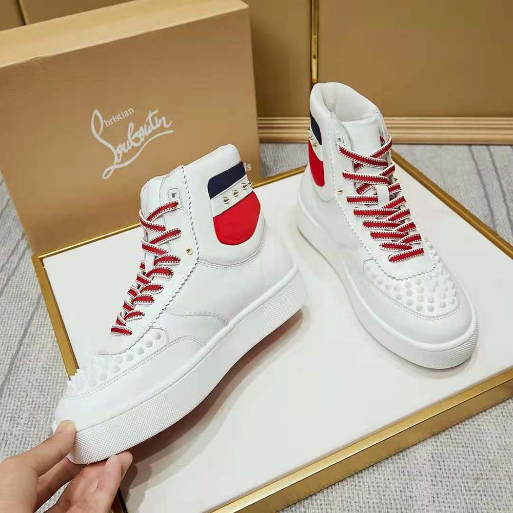 Christian Louboutin Women Top Rui Spikes Flat Tennis-inspired Sneaker - image 6