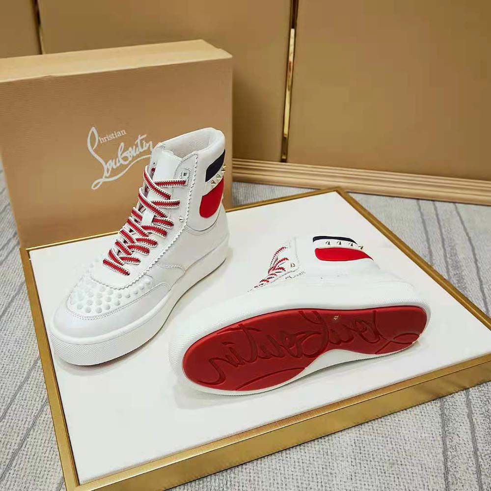 Christian Louboutin Women Top Rui Spikes Flat Tennis-inspired Sneaker - image 7