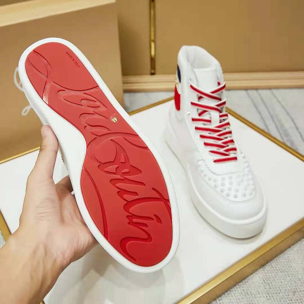 Christian Louboutin Women Top Rui Spikes Flat Tennis-inspired Sneaker - image 10