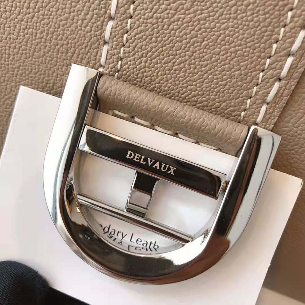 Delvaux Women Brillant MM Surpique in Rodeo Calf-Brown - image 9