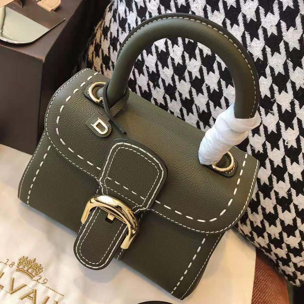Delvaux Women Brillant Mini Surpique in Rodeo Calf - image 5