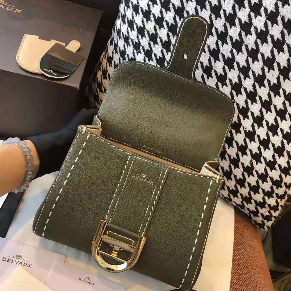 Delvaux Women Brillant Mini Surpique in Rodeo Calf - image 7