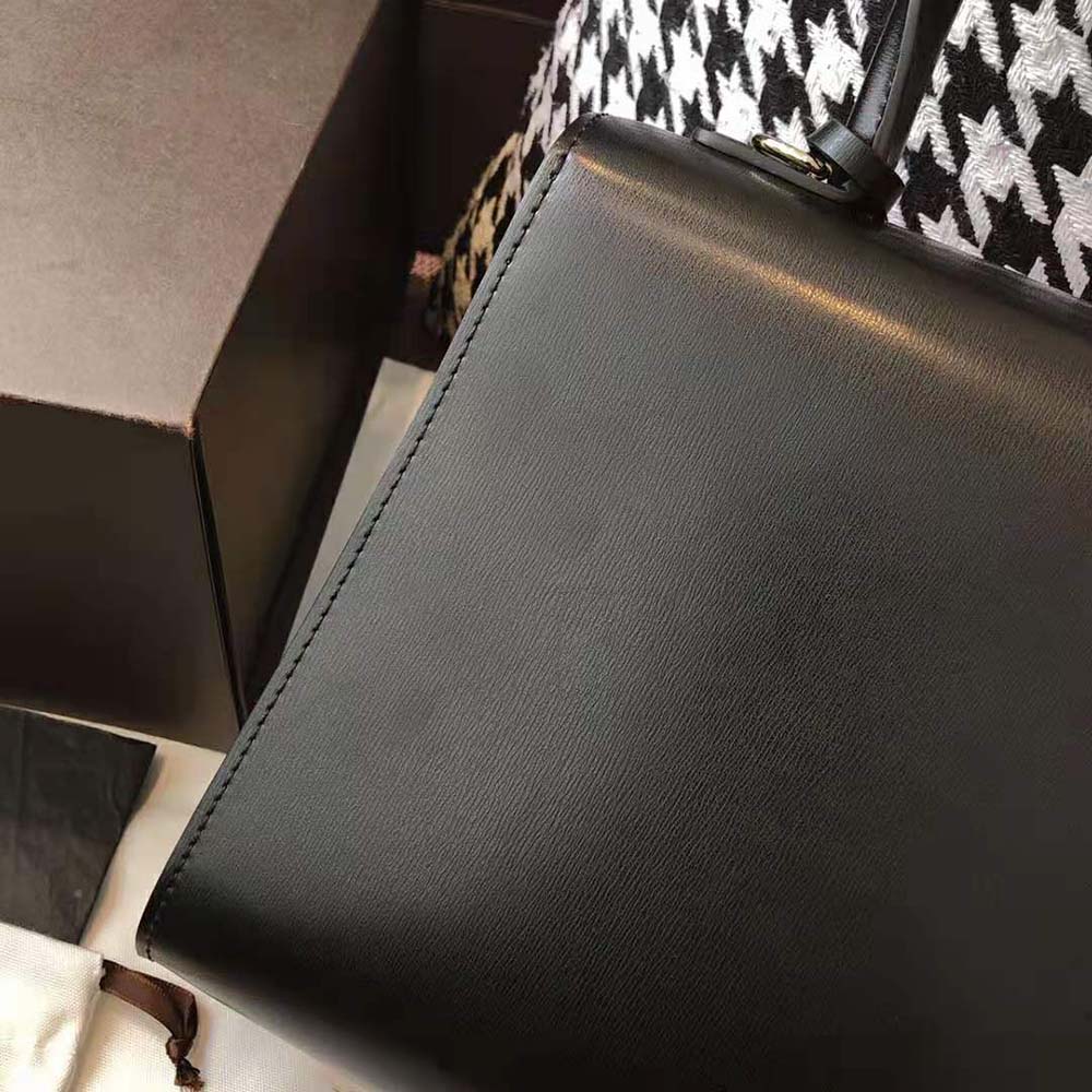 Delvaux Women Brillant Mini in Box Calf-Black - image 10