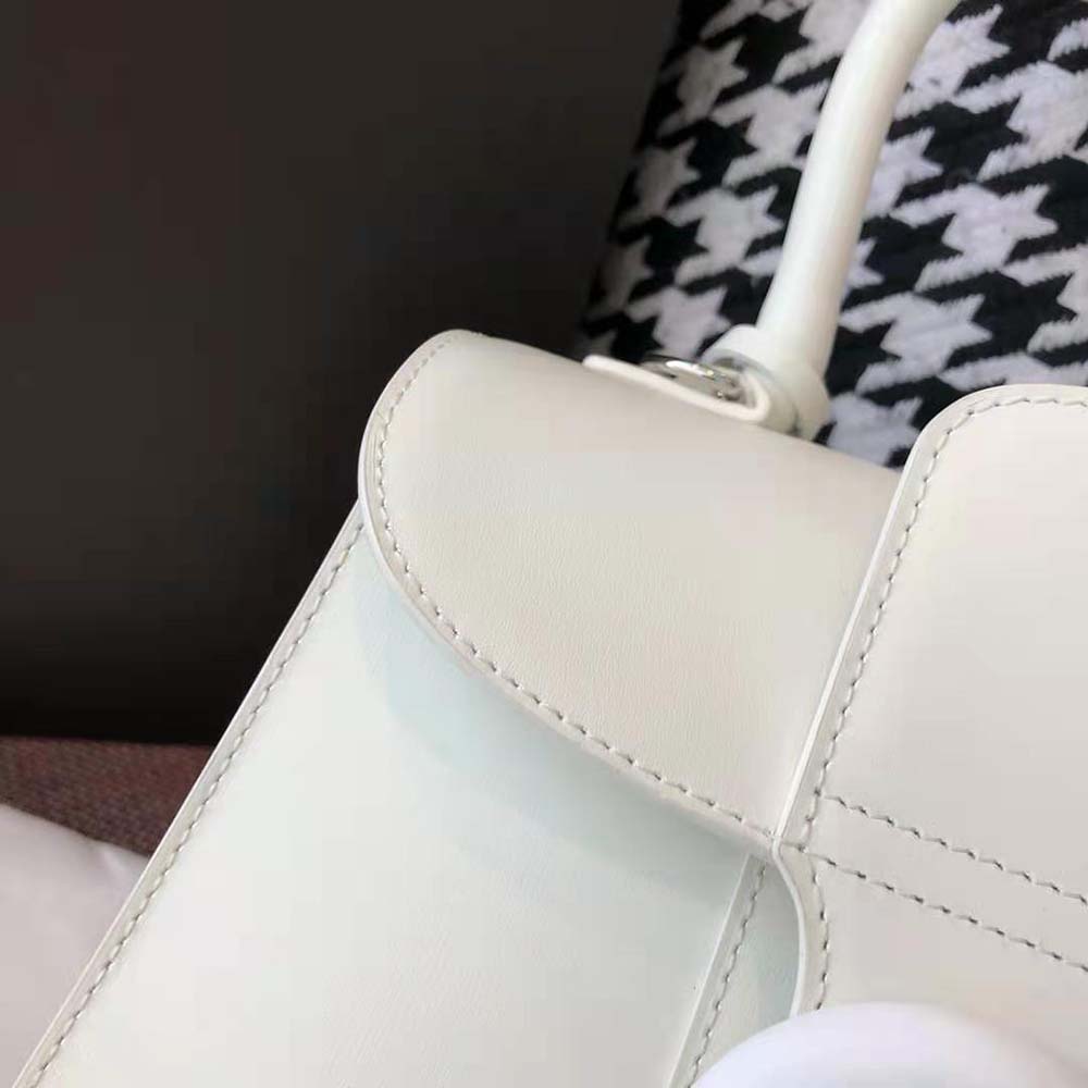 Delvaux Women Brillant Mini in Box Calf-White - image 9