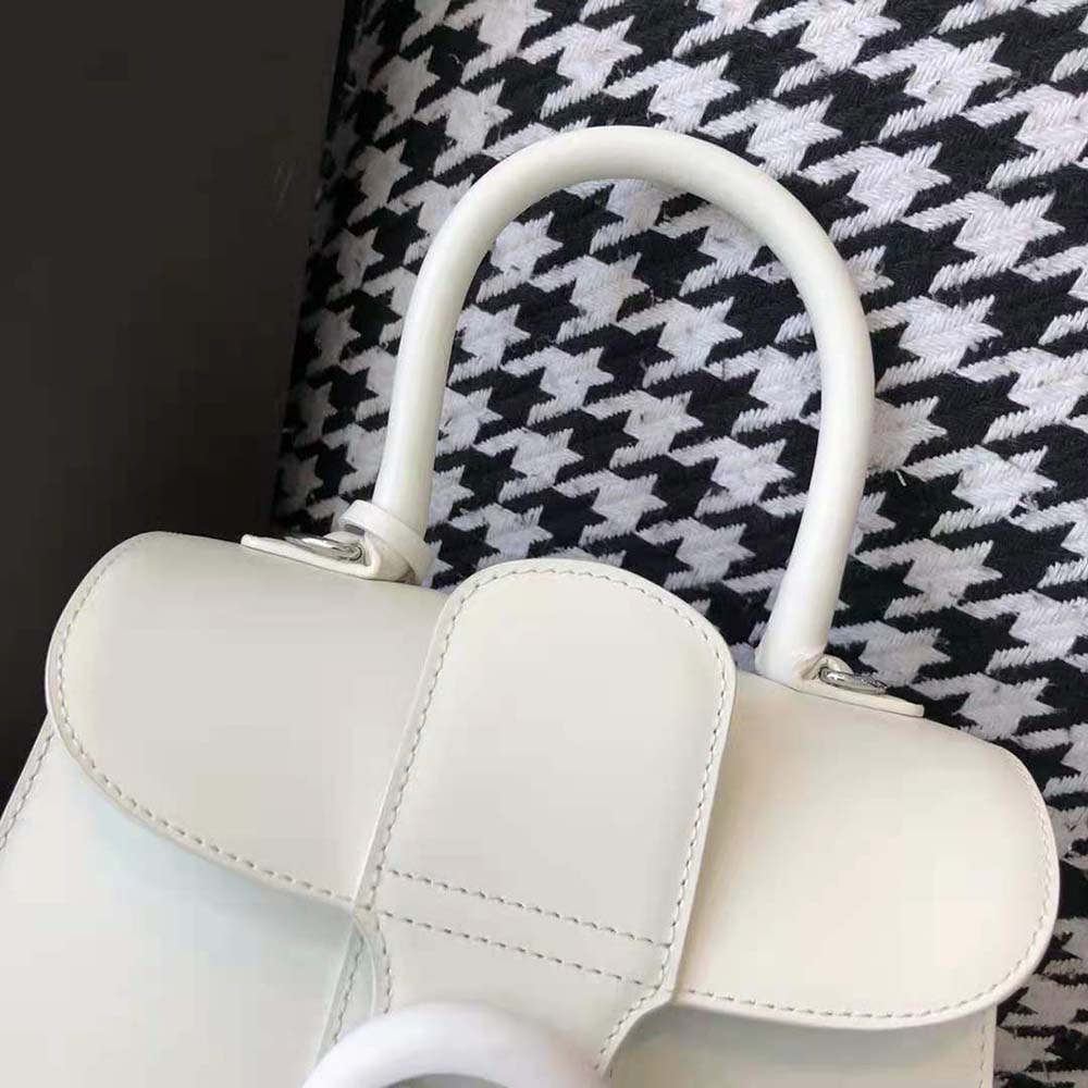 Delvaux Women Brillant Mini in Box Calf-White - image 5