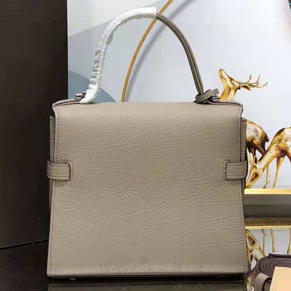 Delvaux Women Tempete PM in Crispy Calf-Beige - image 4