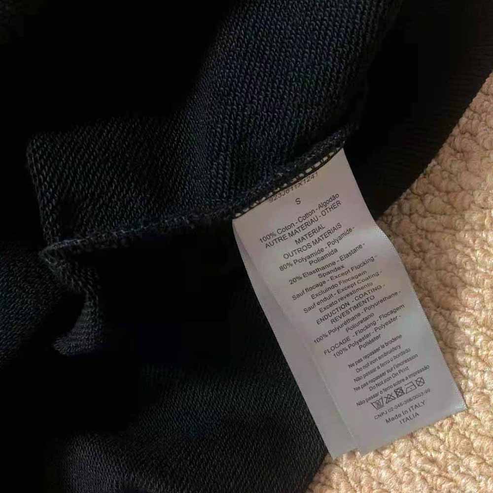 Dior Men Peter Doig Hooded Sweatshirt Black Cotton Fleece - image 9