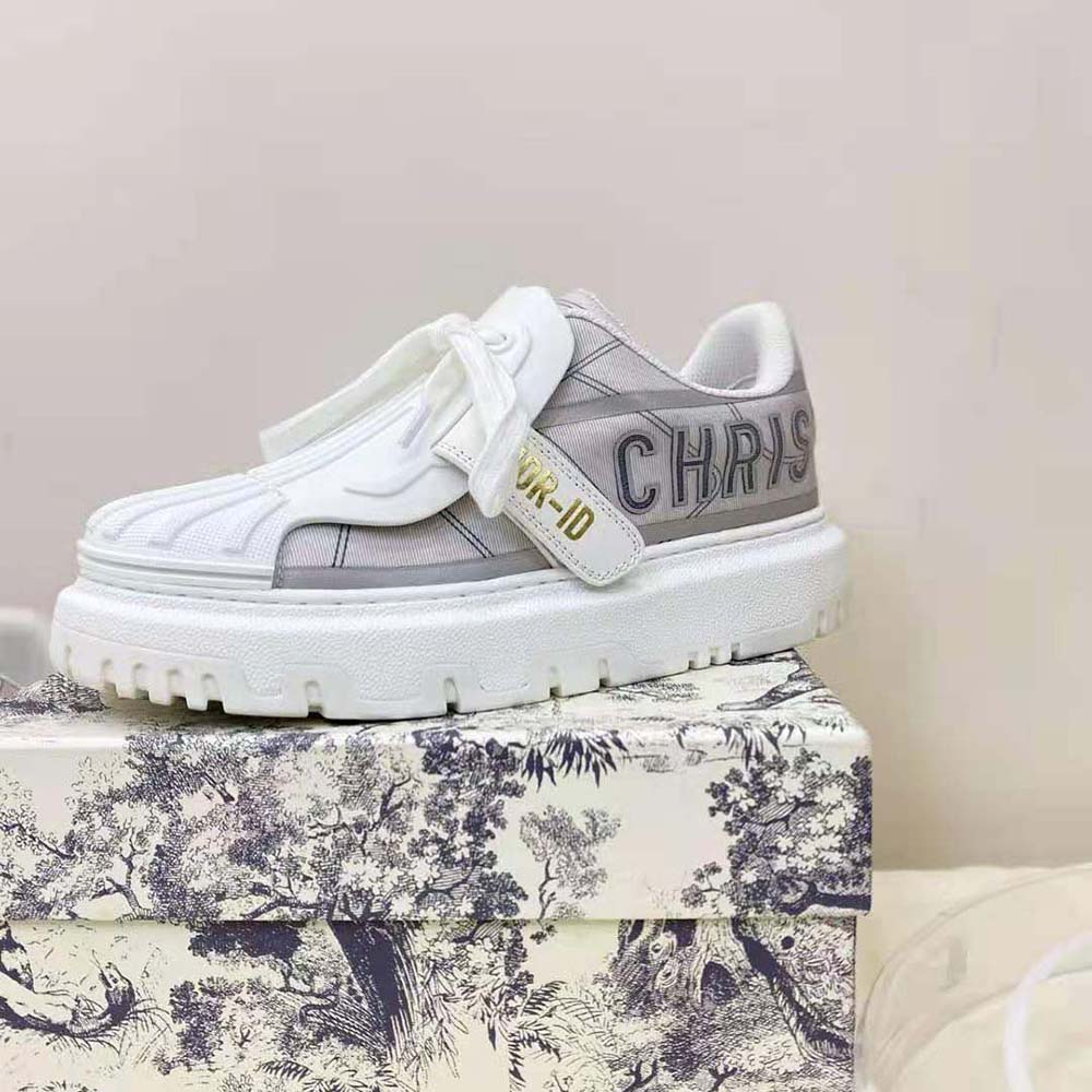 Dior Women Dior-id Sneaker Gray Reflective Technical Fabric - image 6