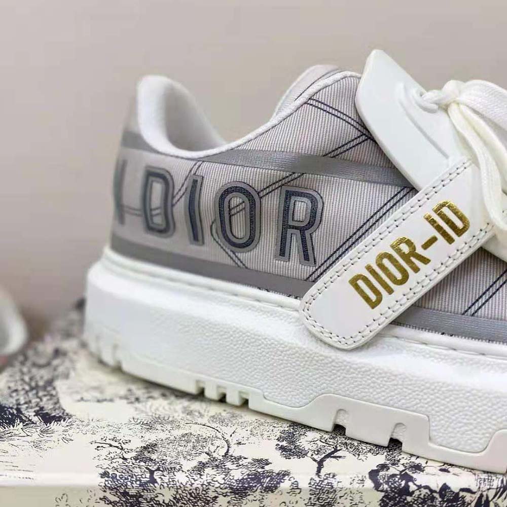 Dior Women Dior-id Sneaker Gray Reflective Technical Fabric - image 9
