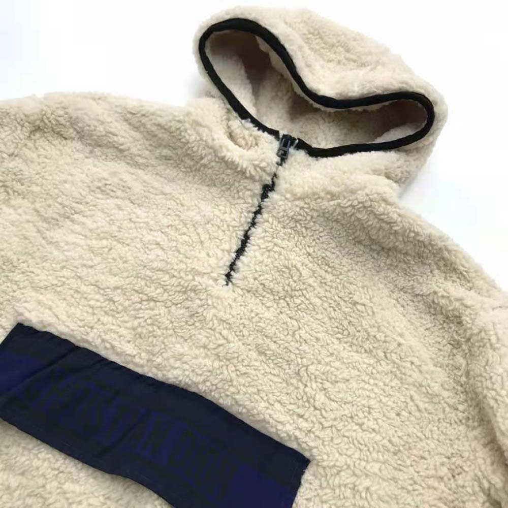 Dior Women Hooded Anorak Ecru Fleece - image 4