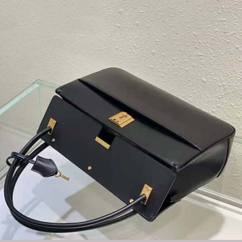 Dior Women Parisienne Bag Black Smooth Calfskin - image 8