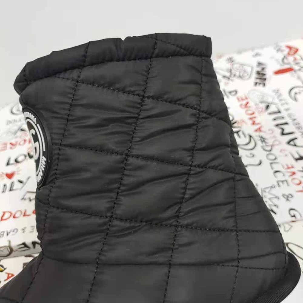 Dolce Gabbana D&G Women Nylon Ankle Boots with DG Logo-Black - image 9