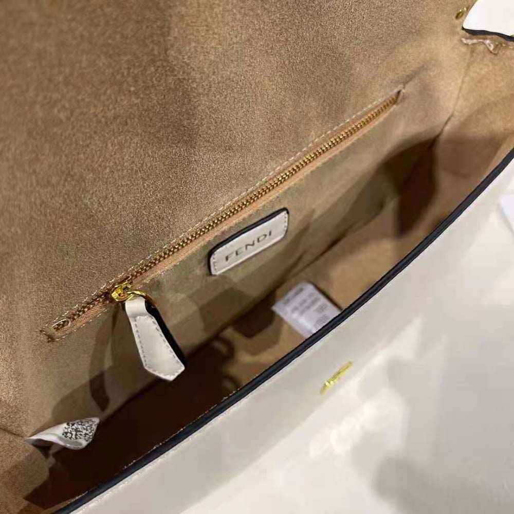 Fendi Women Nano Fendi First Beige Sheepskin Charm - image 10