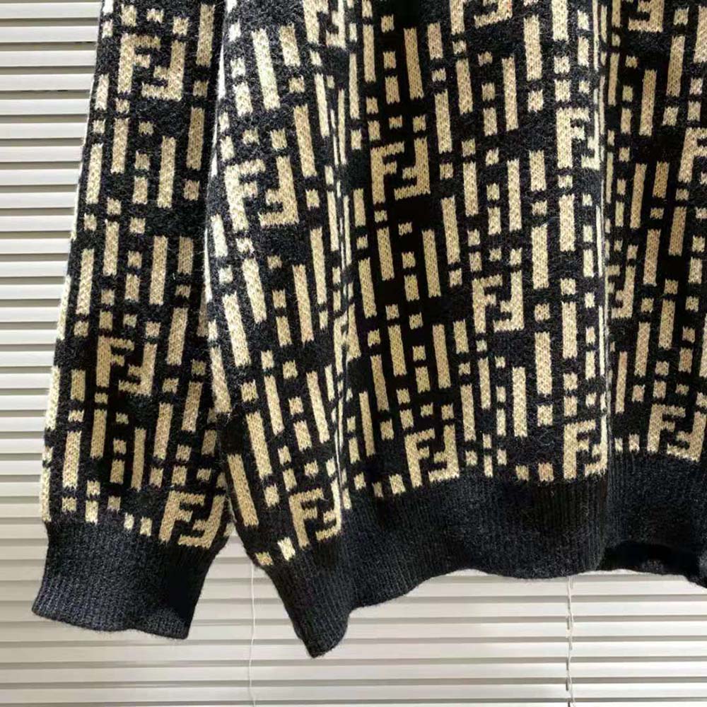 Fendi Women Regular-fit Sweater with High Collar - image 10