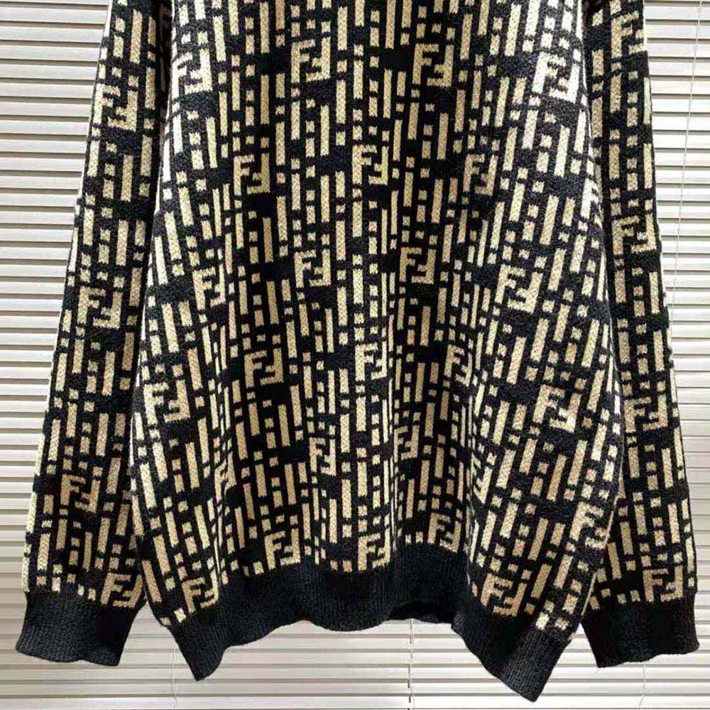 Fendi Women Regular-fit Sweater with High Collar - image 9