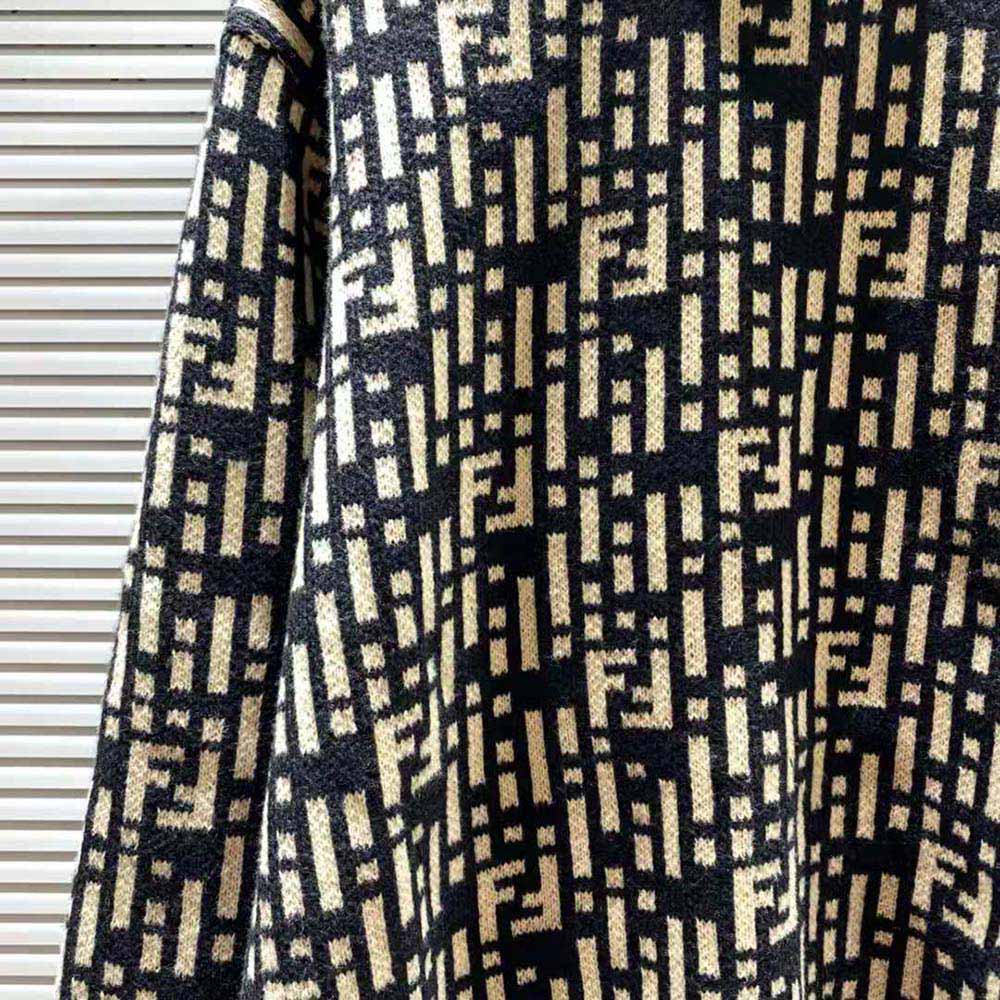 Fendi Women Regular-fit Sweater with High Collar - image 8