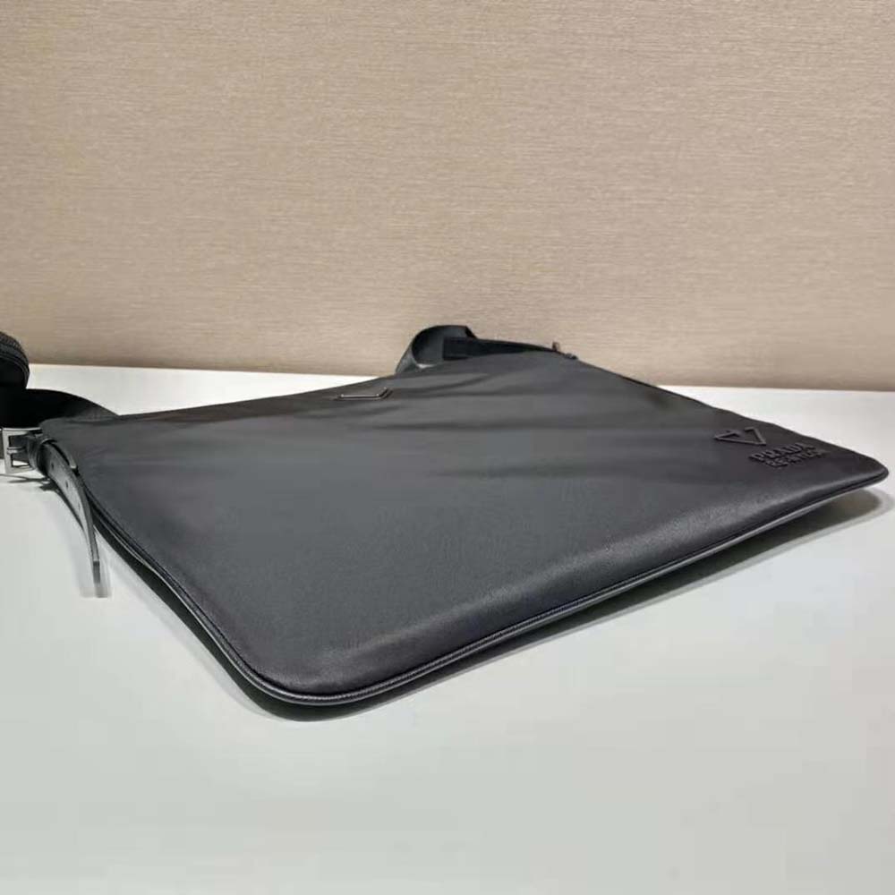 Prada Men Re-Nylon and Saffiano Leather Shoulder Bag - image 6