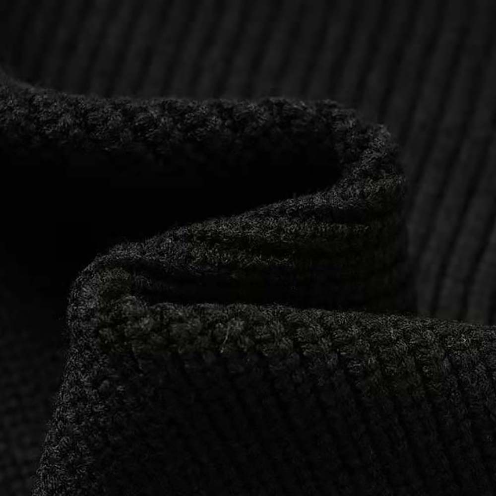 Prada Women Cashmere Ribbed Knit Sweater with Sleek-Black - image 10