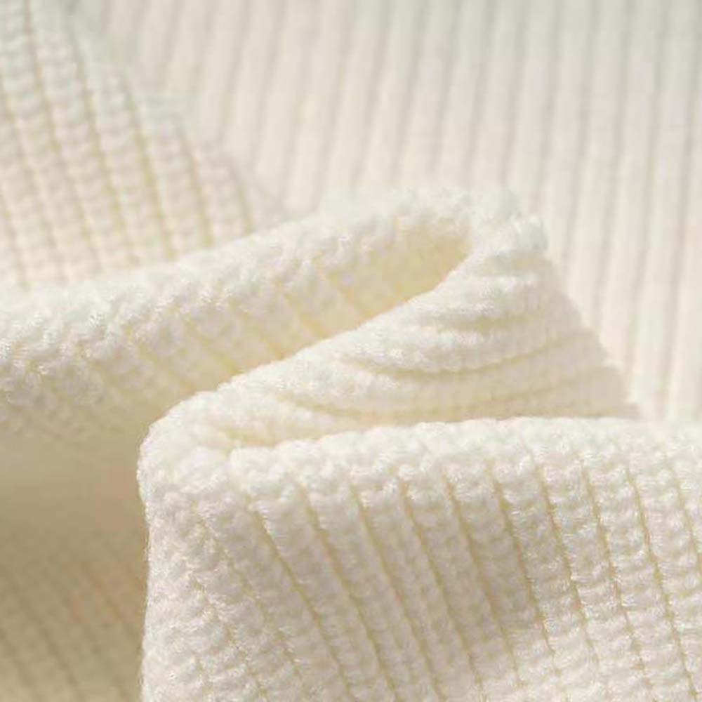 Prada Women Cashmere Ribbed Knit Sweater with Sleek-White - image 10