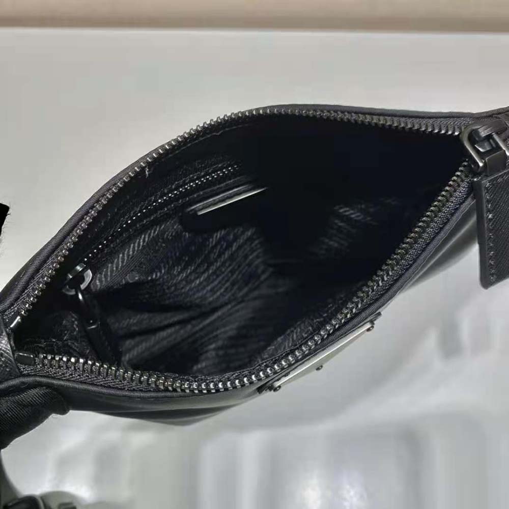 Prada Men Re-Nylon and Saffiano Leather Shoulder Bag - image 8