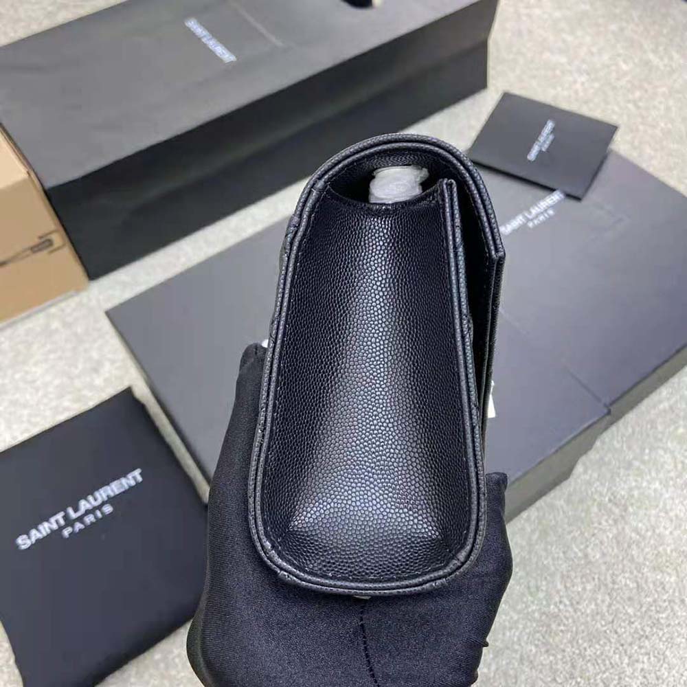 Saint Laurent YSL Women Envelope Small Bag in Mix Matelasse Grain DE Poudre Embossed Leather - image 9