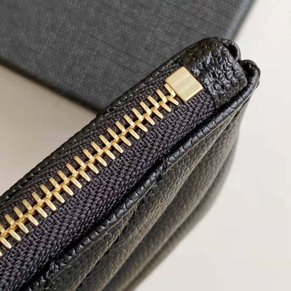 Saint Laurent YSL Women Monogram Key Pouch in Matelassé Leather - image 8